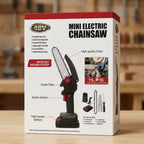 Powerful Cordless Electric Chainsaw – Portable Tree & Wood Cutter